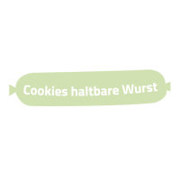 Cookies Trainingswurst