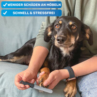 BluePet Nagelfeile / Krallenfeile - Abfeilen & Begradigen von scharfen Krallen
