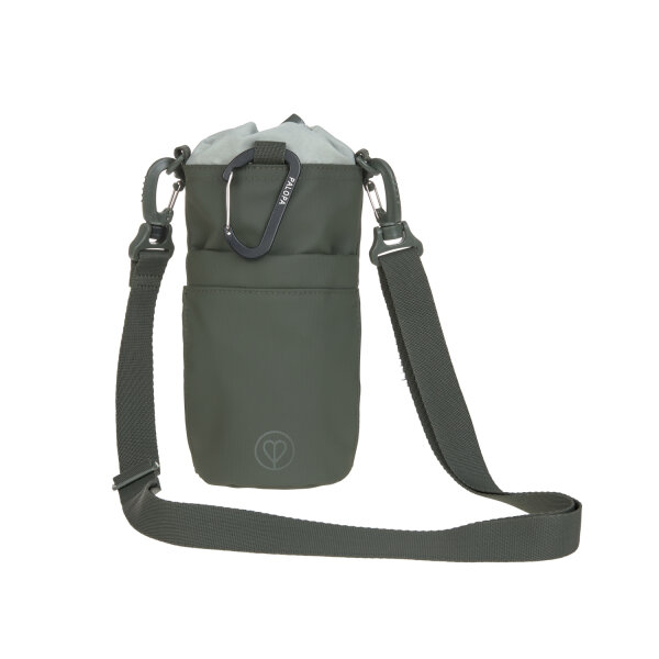 Palopa Bottle Snack Bag Boudi Dunkelgrün