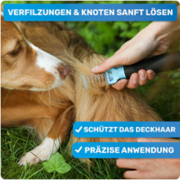 BluePet Entfilzer für Hunde und Katzen...