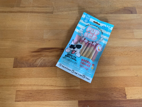 Pup Ice Rocket Lollies Erdbeere und Banane