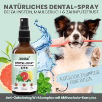 Noms+ Dentalspray bei Zahnstein für Hunde und Katzen