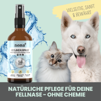 Noms+ Silberspray für Hunde und Katzen mit 50ppm