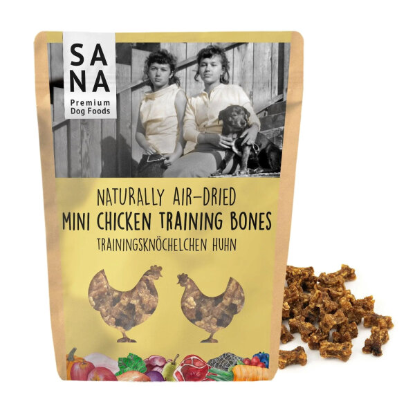 SANADOG Trainingsknöchelchen Huhn 100 g Tüte