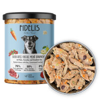 Fidelis Kaninchen mit Reis, Karotte und Cranberries im...
