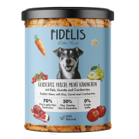 Fidelis Kaninchen mit Reis, Karotte und Cranberries im Glas 400 g