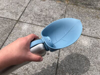 2 in 1 Trinkflasche mit Silikonnapf