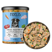 Fidelis Pute mit Süßkartoffel, Spinat und...