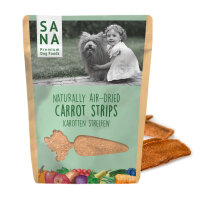 SANADOG Veggie Streifen Karotte mit Lachsöl 100 g