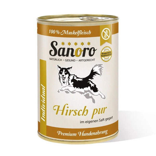 Sanoro Hirsch Pures Muskelfleisch