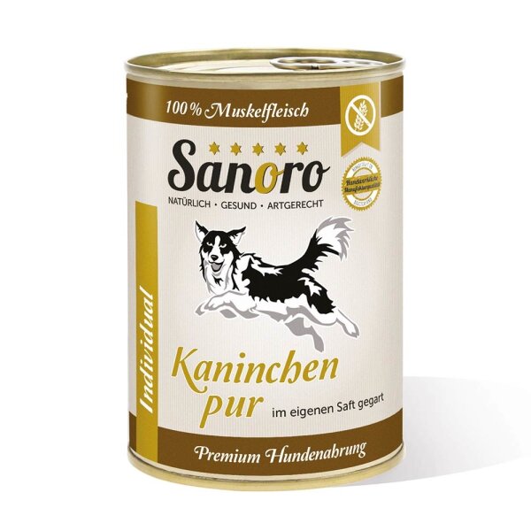 Sanoro Kaninchen Pures Muskelfleisch