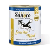Sanoro Sensitiv Menü Rind mit Reis und Karotte