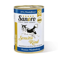 Sanoro Sensitiv Menü Rind mit Reis und Karotte