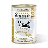 Sanoro Spezial Menü Rind mit Zucchini, Kartoffel und...