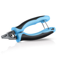 BluePet KrallenSchön - Krallenschere für kleine Hunde und Katzen inklusive Nagelfeile